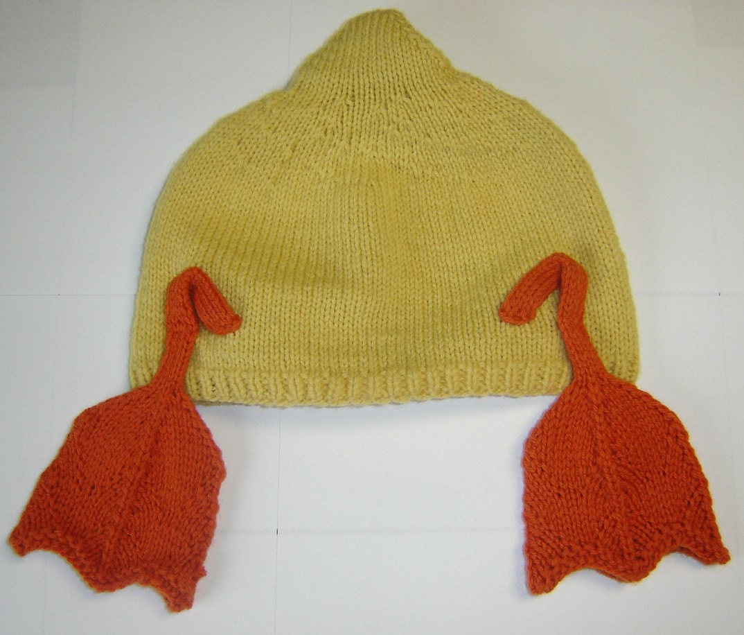 Introductory price ASS QUACK Hat Knitting Pattern