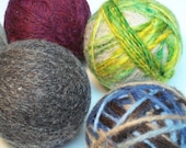 Set of Six Wool Dryer Balls - Unscented - BeyondThePicketFence