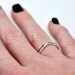 Silver Infinity Eternity Ring, Recycled Silver Ring, Sea Babe Jewelry