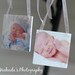 O1 - Christmas Photo Ornament, Perfect for Holidays or New Baby Gifts - One-sided