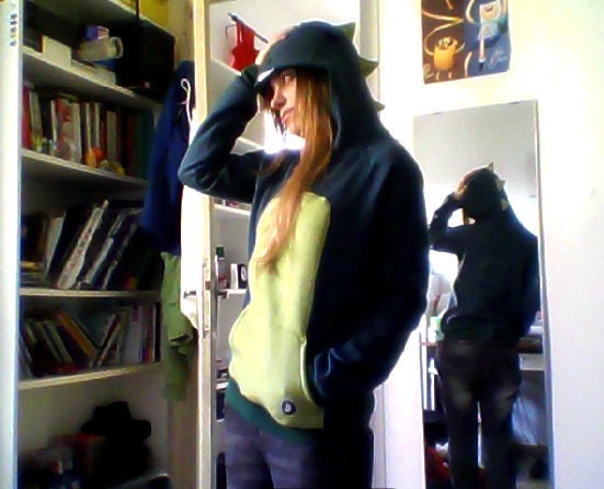 Dino hoddie
