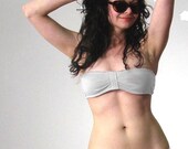 Eco bikini custom fit vintage inspired cotton swimsuit BEACH BUM