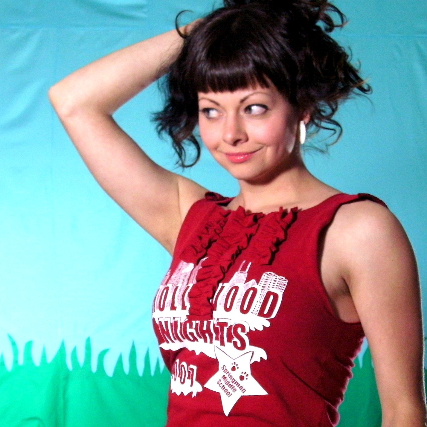 Summer Skyline Resurrected Eco Tee Tank  S M