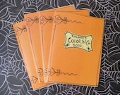 4 Halloween Coloring Books