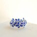 Forget Me Not Flower Ring, Bridesmaid Gift Jewelry Weddings Anniversary, Royal Blue Artisan Paper Jewelry Eco Friendly Sterling Silver...