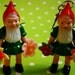 Chilling With my Gnomies Kitschy Garden Gnome earrings