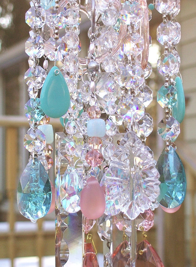 The Beach Antique Crystal Wind Chime