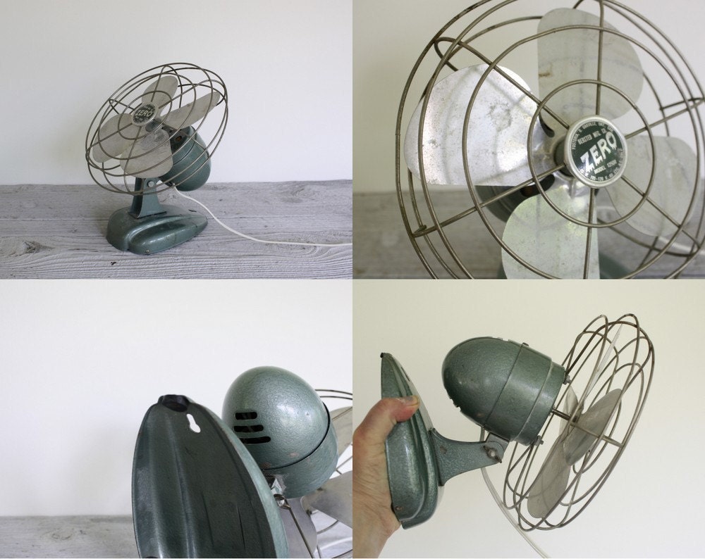 Small Vintage Zero Electric Fan