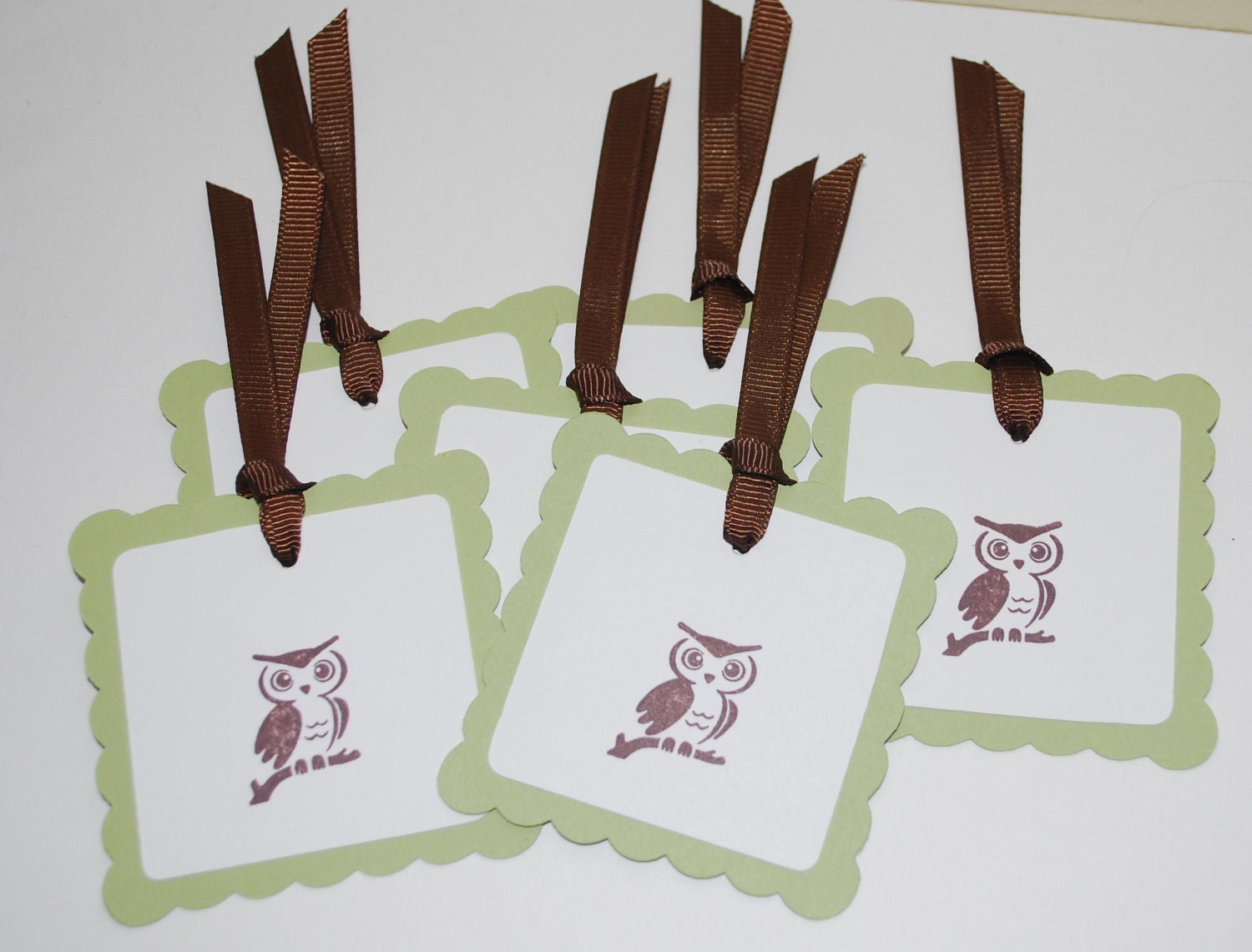 Owl gift tags (set of 6)