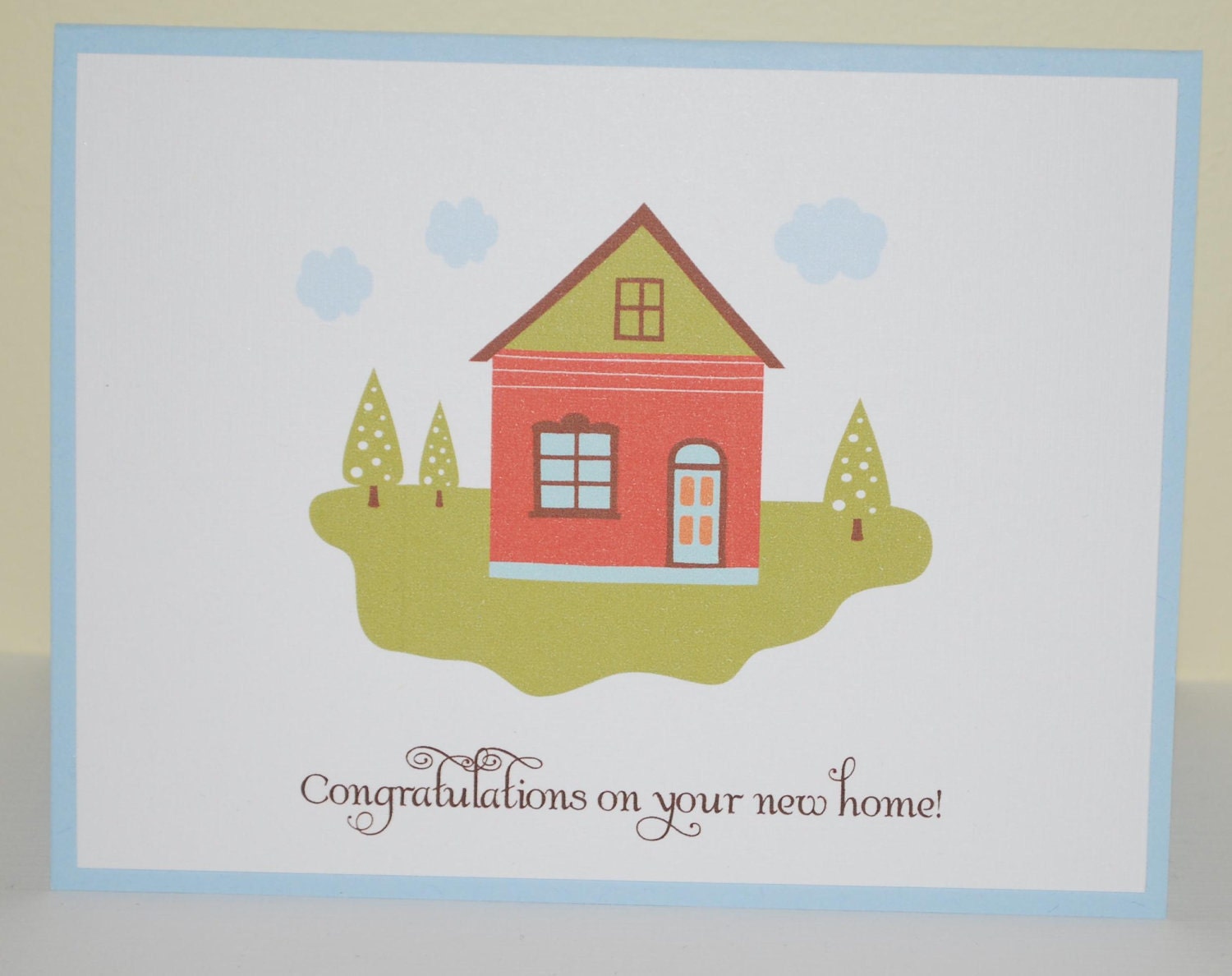 Congratulations on your New Home Greeting Card