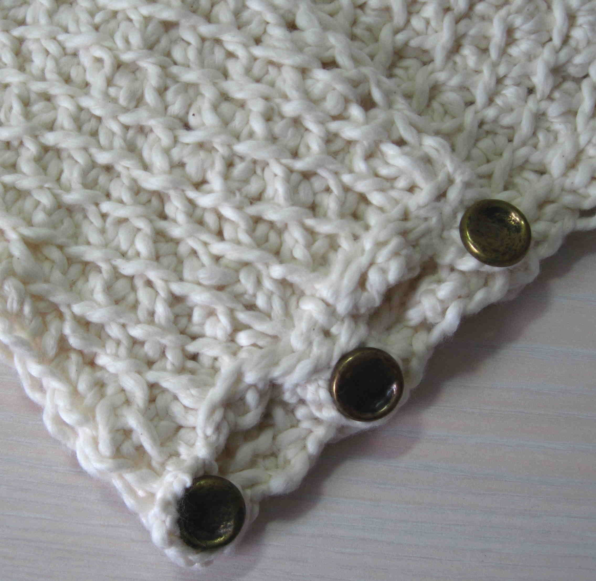 SALE Vanilla Cream Organic Cotton Cowl