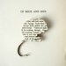 Of Mice and Men - Mouse brooch. Classic book brooches made with original pages.