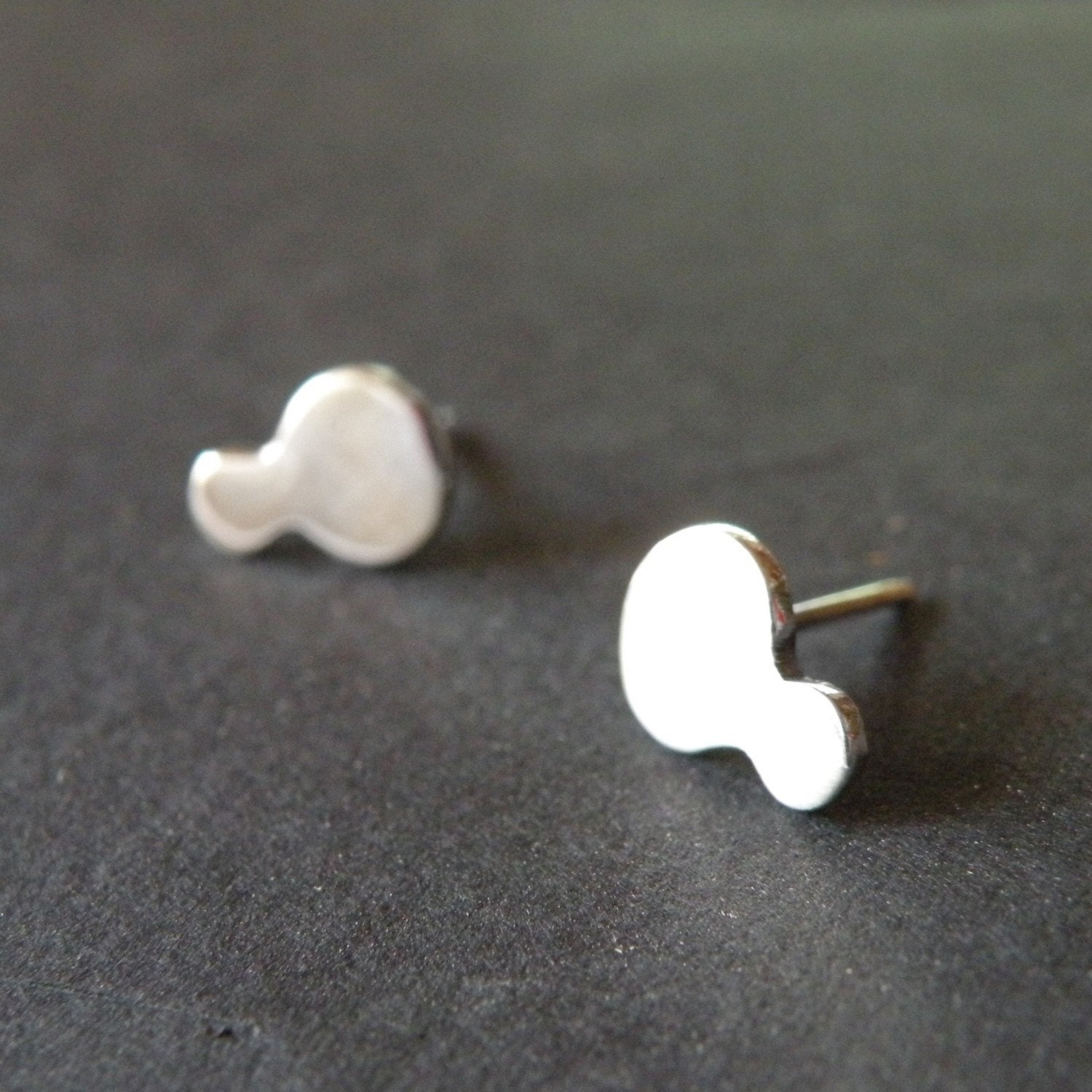 Tiny bubbles Earrings-sterling silver