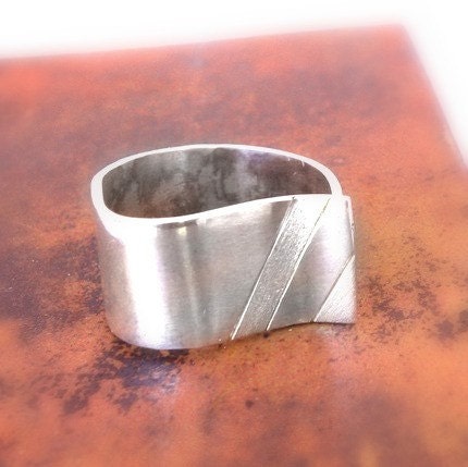 Wavy Ring-sterling silver