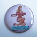 Plastic Surgery Babe Large Button or Magnet