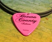 Northern Sky Guitar Pick Necklace