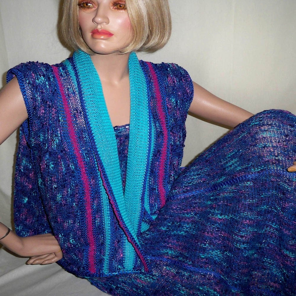 VEST in beautiful jewel colors