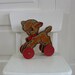 Vintage Wood Toy Children Pull Sheep Lamb Retro