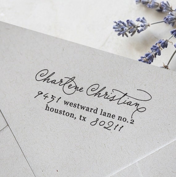 Save the Date Rubber Stamp Address or Wedding Stamp - Custom Eco Mount - Cute birthday bridesmaid or housewarming gift - ea1079