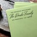 Rubber Address stamp - Eco Friendly, gifts for wedding, housewarming, etsy labels, return address stamp - ea1031