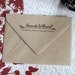 Custom Address Stamp - Wood Handle - cute birthday or bridesmaid gift - 1005
