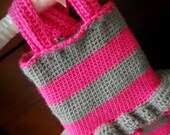 Crochet Shirt and Shorts Pattern - Chloe Striped Tank and Shorts - Baby, Child, Custom Sizes - PDF pattern - Instant Download