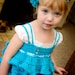 Cute Crochet Shirt Pattern - Emmaline Shirt with Ruffles - baby, child, custom sizes - PDF pattern - Instant Download