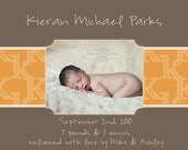 Initial Birth Announcement