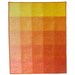 Orange Color Block Quilt