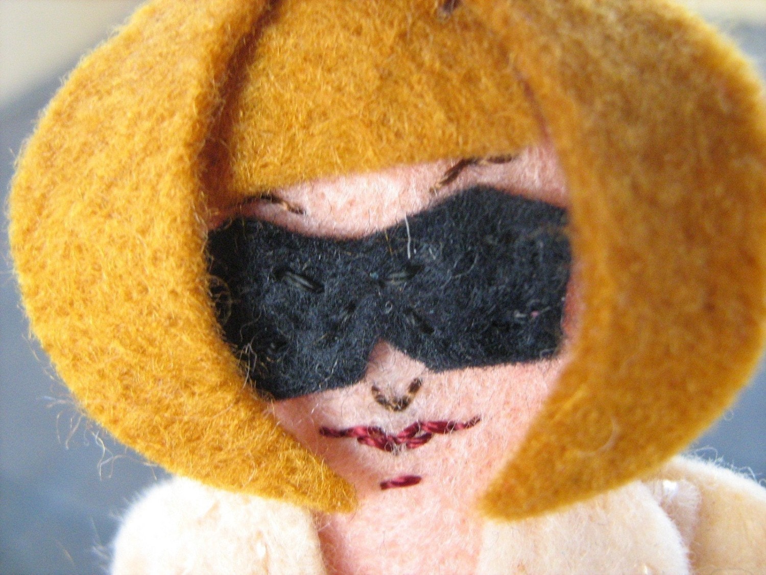 Anna Wintour Felt Finger Puppet