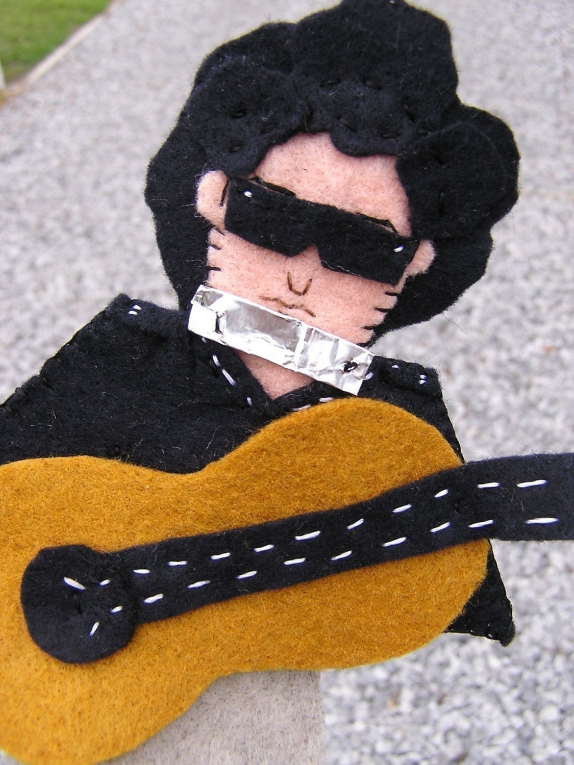 Bob Dylan Felt Finger Puppet