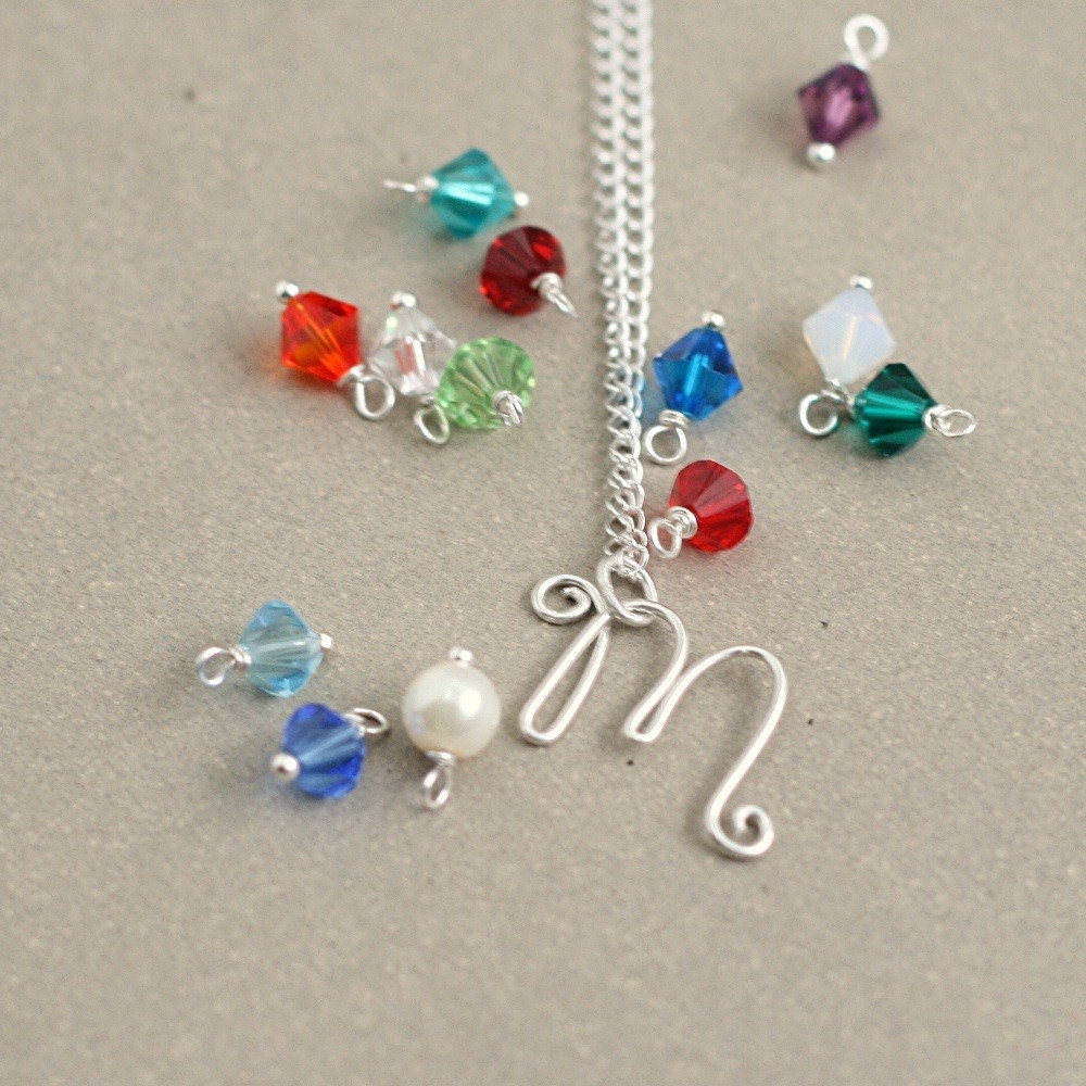 add on. BIRTHSTONE. charm.
