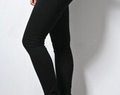 Leggings Stretch Pants Full Length Premium Basic 31" inseam
