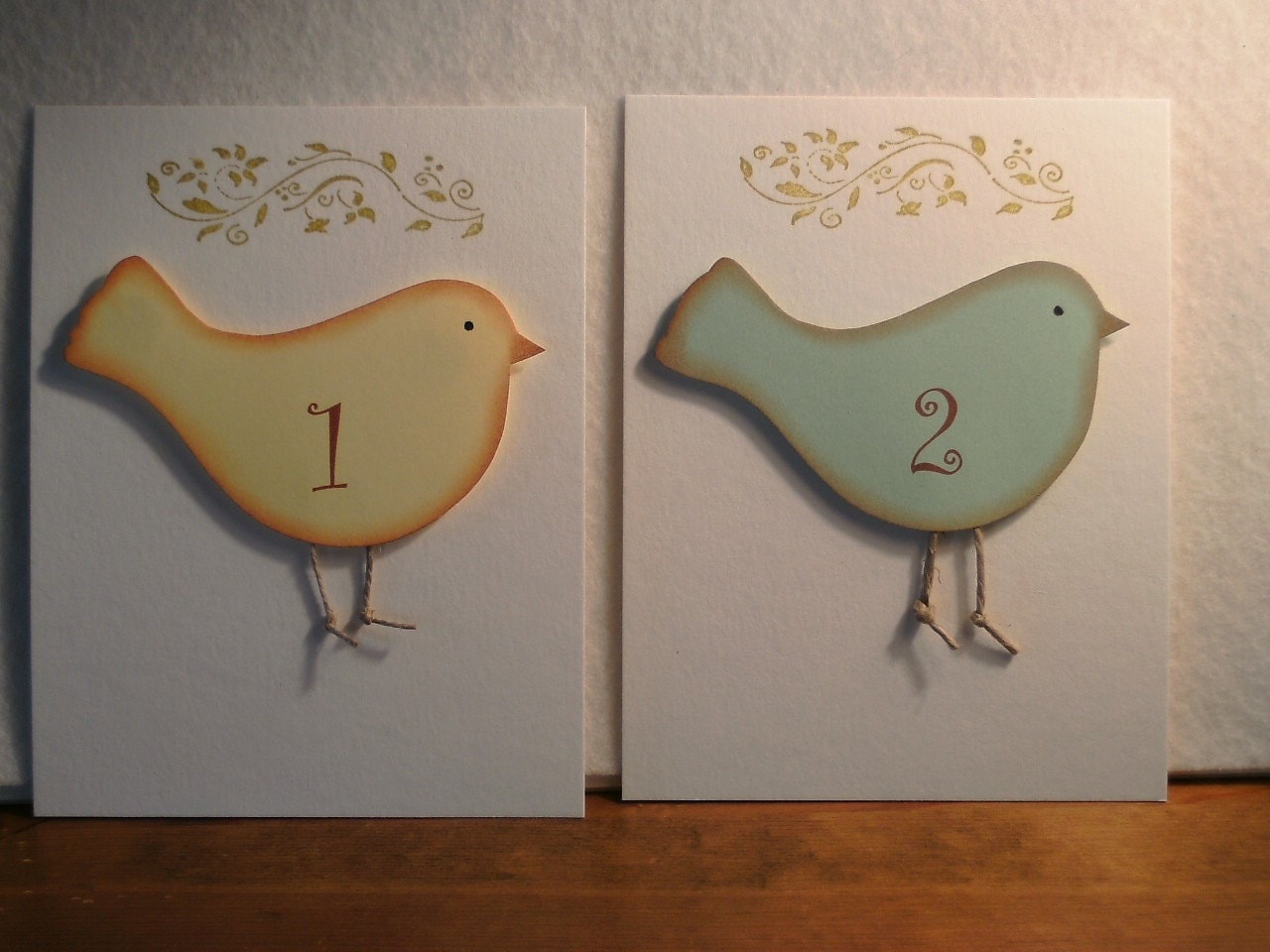 Bird Table Numbers