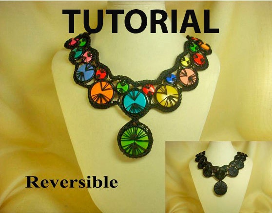 Wave Crochet Necklace Tutorial