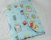 iPad Mini, Kindle Cover - Nook Cover - Kobo Cover - eReader Cover - Book Style - Spotted Owls - Alexander Henry