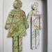 Where We're From - Vintage Map Art People