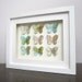 Our Travels - Custom Vintage Map Butterfly Art