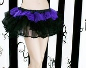 Darkest Fairy Purple Shimmery Mini Tutu adult medium MTCoffinz --- ready to ship