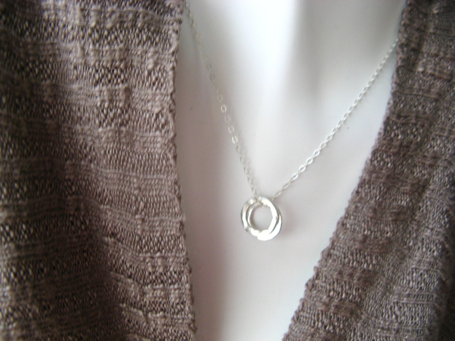 BEST FRIENDS Necklace - POEM Note Card - Sterling Silver - Friendship Jewelry - Valentine for Friend Wear Everyday - Simple - Gifts for Her