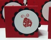 Little Ladybug Handmade Mini Cards - Set of 10