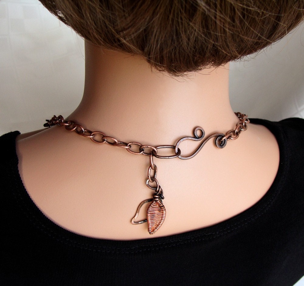 Bluebird On A Branch Necklace RESERVED for KB