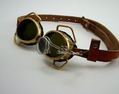 Steampunk Brass Goggles Steam Punk Victorian Cosplay LARP