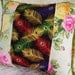 Frida Kahlo Mexican Designer Pillow Peacocks and Roses