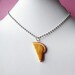 Peanut Butter and Jelly Matching Slice Best Friend Couples Necklaces - Set of 2