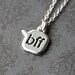 Best Friends 'BFF' Chat Text - BFF Friendship Necklace
