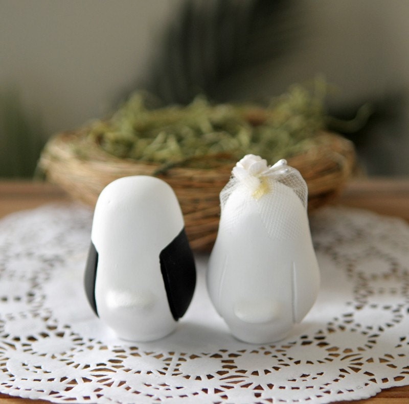 Wedding Cake Topper - Love Birds - Small