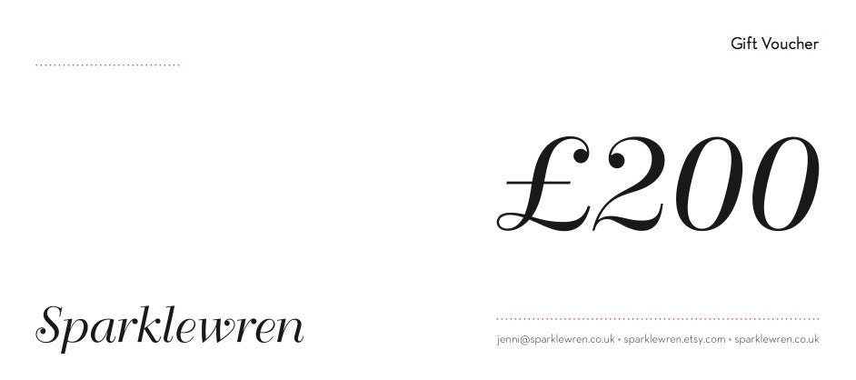200GBP gift e-voucher
