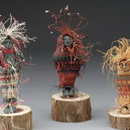 Art Notecard - 3 Namas