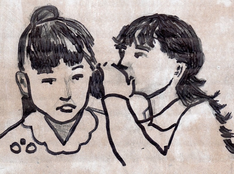The Gossip-y Girls - Print